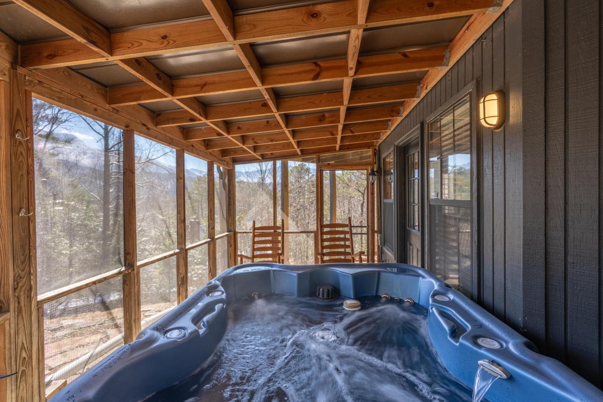 Hawks View Gatlinburg Mountain Cabin Exteriér fotografie